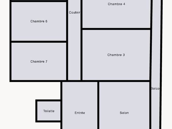 Colocation / Appartement 8 pièces de 187 m², Paris, Rue de Vaugirard / Photo 7