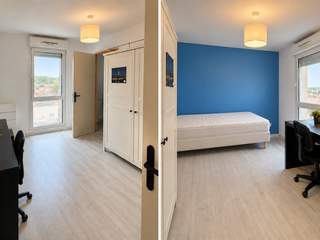 Colocation / 5 rooms apartment · 78 m², Bordeaux, Avenue de Labarde