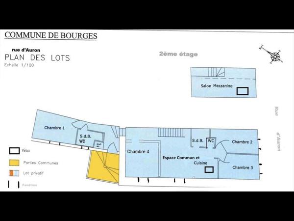 Colocation / Appartement 1 pièce de 87 m², Bourges / Photo 9