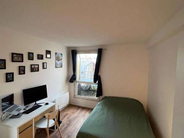 Colocation / Appartement 3 pièces de 63 m², Paris, Rue Ramponeau / Photo 2