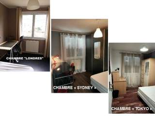 Room share / 4 rooms apartment · 65 m², Saint-Martin-d'Hères, Rue Auguste Blanqui