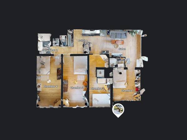 Colocation / Appartement 5 pièces de 77 m², Pessac, Avenue du Pontet / Photo 14