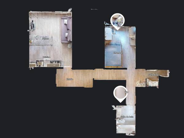 Colocation / Appartement 5 pièces de 88 m², Grenoble, Avenue Malherbe / Photo 14