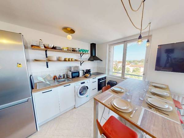 Coliving / Appartement 6 pièces de 88 m², Villeurbanne, Cours Emile Zola / Photo 2