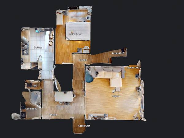 Colocation / Appartement 5 pièces de 105 m², Brest, Avenue de Tarente / Photo 13