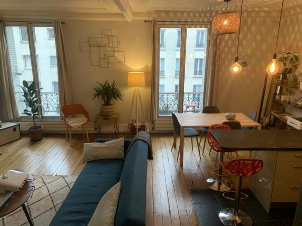 Sous-location / Appartement 3 pièces de 75 m², Paris, Rue Guy Môquet / Photo 2