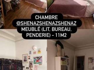 Flatsharing / 3-bedroom flat · 60 m², Paris, Rue du Débarcadère