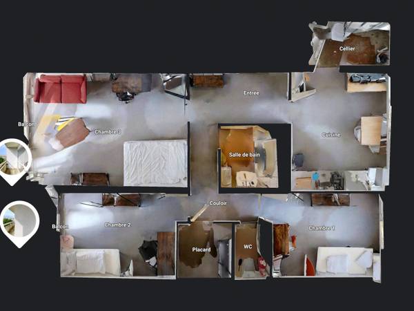 Colocation / Appartement 4 pièces de 68 m², Talence, Ésidence Crespy 2 / Photo 17