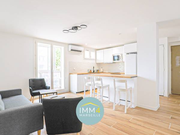 Colocation / Appartement 5 pièces de 77 m², Marseille, Square Jean Bouin / Photo 2