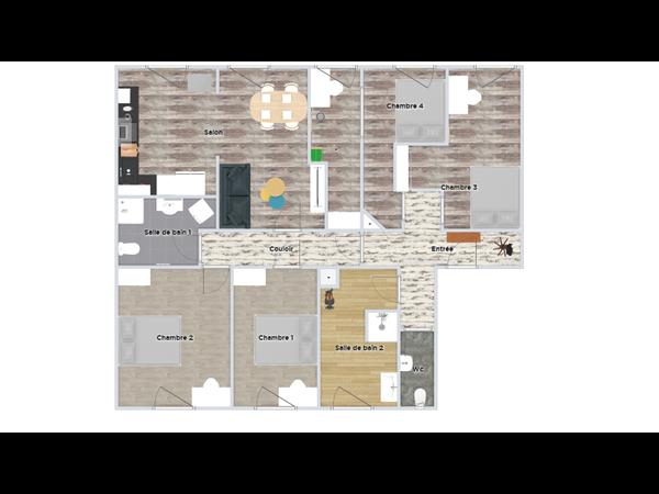 Colocation / Appartement 5 pièces de 114 m², Mulhouse, Rue de la Sinne / Photo 12