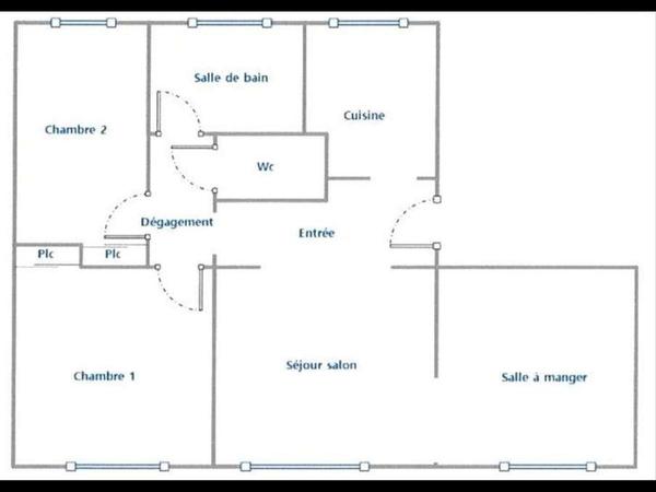 Colocation / Appartement 4 pièces de 65 m², Bobigny, Avenue Paul Vaillant-Couturier / Photo 7