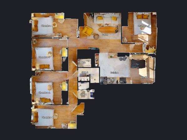 Colocation / Appartement 6 pièces de 84 m², Bron, Rue Édouard Branly / Photo 17