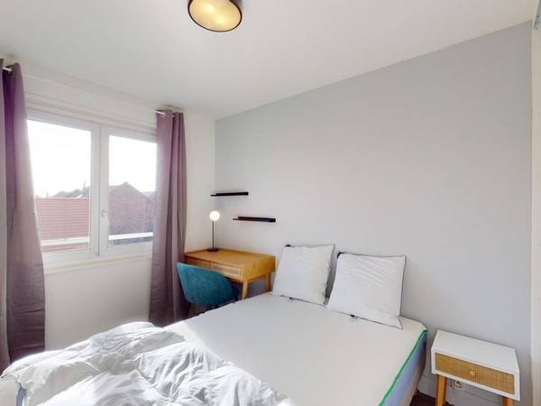 Colocation / Appartement 5 pièces de 82 m², Lille, 5 Rue Allard Dugauquier / Photo 13