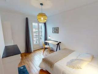 Flatsharing / 10-bedroom flat · 150 m², Paris, Rue des Cloÿs