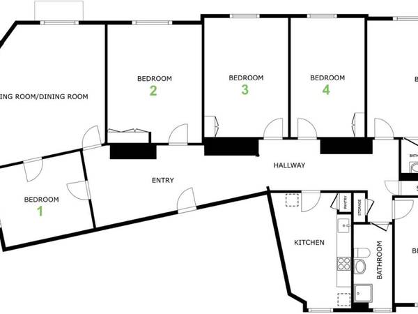 Colocation / Appartement 7 pièces de 180 m², Genève, Rue de Lyon / Photo 19