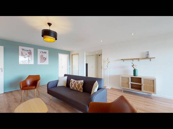 Colocation / Appartement 8 pièces de 153 m², Lille, Avenue de Mormal / Photo 2