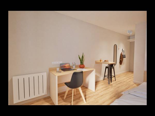 Location / Résidence 1 pièce de 15 m², Tours, 8 Rue de la Vendée / Photo 11
