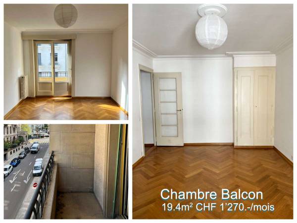 Colocation / Appartement 4 pièces de 72 m², Genève, Rue Emile-Yung / Photo 2