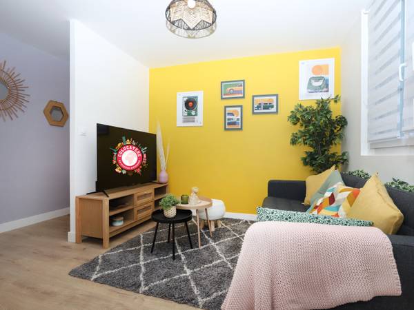 Colocation / Appartement 4 pièces de 62 m², Nantes, Rue Louis Blanc / Photo 2