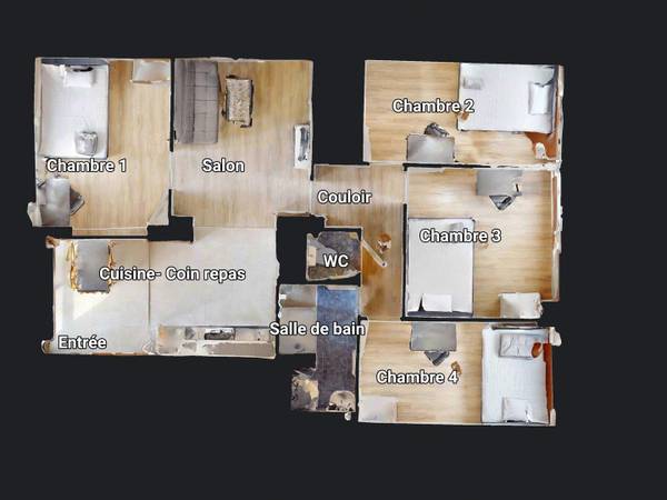 Colocation / Appartement 5 pièces de 74 m², Bron, Rue Édouard Branly / Photo 18