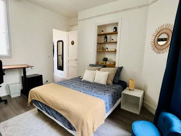Sous-location / Appartement 5 pièces de 85 m², Paris, Avenue de Saint-Ouen / Photo 2