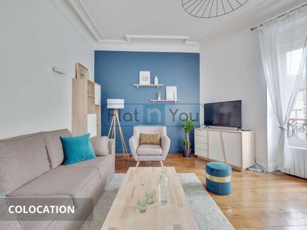 Colocation / Appartement 4 pièces de 91 m², Saint-Denis, Boulevard Marcel Sembat / Photo 2