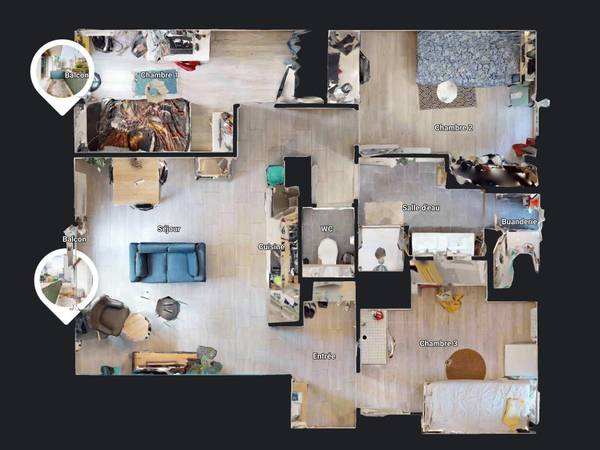Colocation / Appartement 4 pièces de 62 m², Avignon, Impasse Clos Saint-Henri / Photo 21