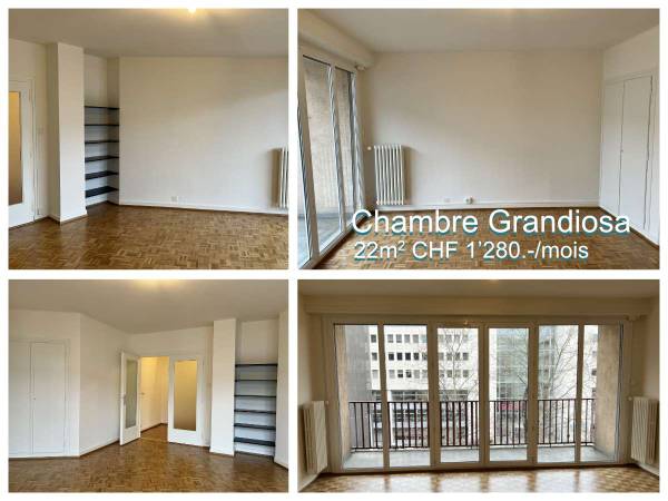 Colocation / Appartement 3 pièces de 75 m², Genève, Rue Hugo-De-Senger / Photo 2