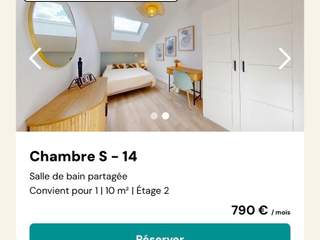 Coliving / 10 rooms residence · 288 m², Lyon, Route de Genas