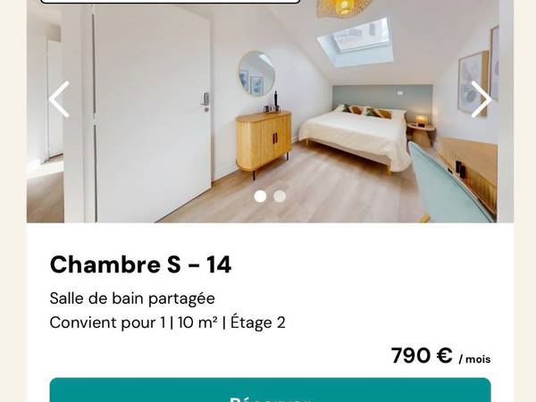 Coliving / Résidence 10 pièces de 288 m², Lyon, Route de Genas / Photo 2