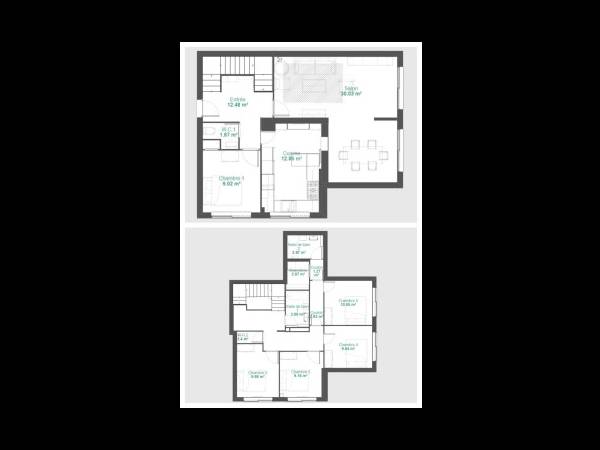 Colocation / Appartement 7 pièces de 130 m², Lorient, 14 Boulevard du Scorff / Photo 7