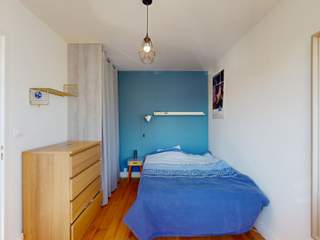Colocation / Appartement 5 pièces de 80 m², Rennes, Square des Cloteaux