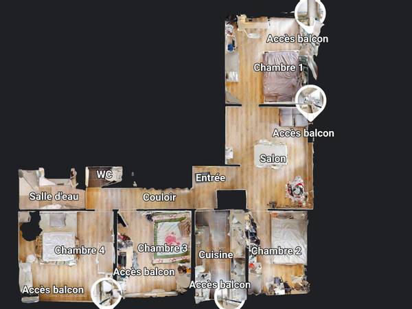 Colocation / Appartement 5 pièces de 81 m², Lyon, Rue Professeur Patel / Photo 21