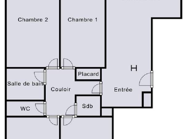 Flatsharing / 5-bedroom flat · 93 m², Paris, Rue Blomet / Photo 5