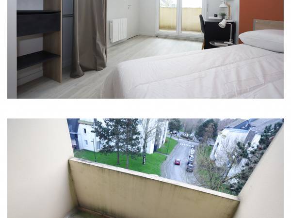 Colocation / Appartement 6 pièces de 98 m², Rennes, Rue Emile Bernard / Photo 9