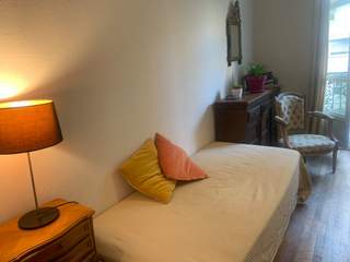 Chambre chez l'habitant / Appartement 3 pièces de 62 m², Paris, Rue Michel-Ange
