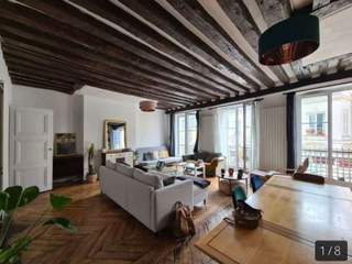 Colocation / Appartement 4 pièces de 100 m², Paris, Rue de Richelieu