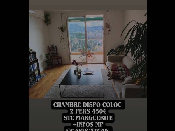 Sous-location / Appartement 3 pièces de 54 m², Marseille, Boulevard Paul Claudel / Photo 2