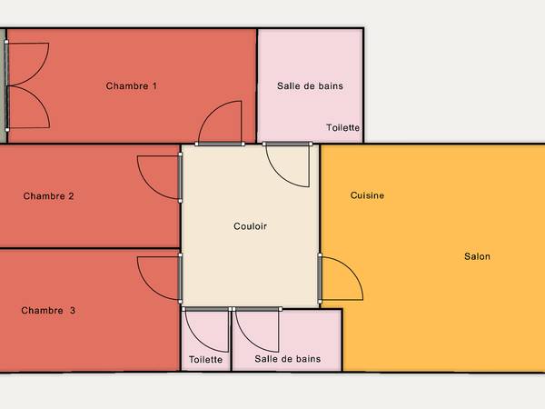 Colocation / Appartement 4 pièces de 90 m², Montreuil, Rue de Paris / Photo 6