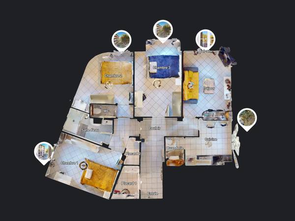 Colocation / Appartement 4 pièces de 85 m², Toulon, Boulevard Léon Bourgeois / Photo 24