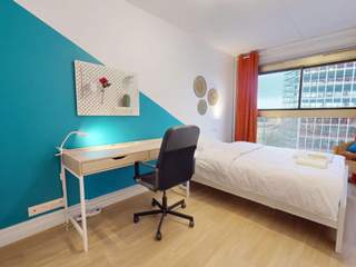 Coliving space / 4-bedroom flat · 85 m², Paris, Quai André Citroën