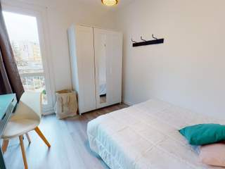 Flatsharing / 6-bedroom flat · 102 m², Lyon, Rue Challemel-Lacour