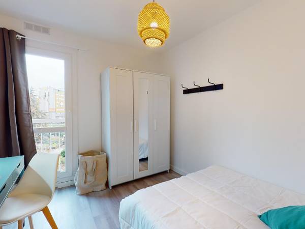 Colocation / Appartement 6 pièces de 102 m², Lyon, Rue Challemel-Lacour / Photo 2