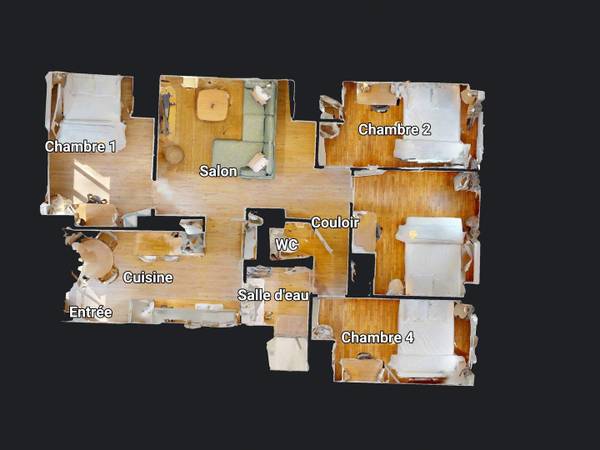 Colocation / Appartement 5 pièces de 72 m², Bron, Rue Édouard Branly / Photo 17