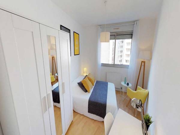 Colocation / Appartement 5 pièces de 100 m², Lyon, Rue Juliette Récamier / Photo 2
