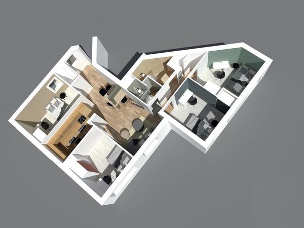 Location / Appartement 5 pièces de 78 m², Lyon, Rue Léo Et Maurice Trouilhet / Photo 7