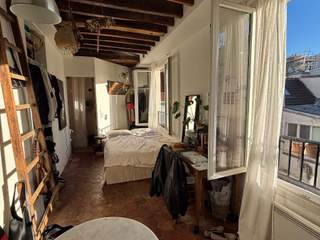 Subaffitto / Studio apartment · 16 m², Paris, Rue Beauregard