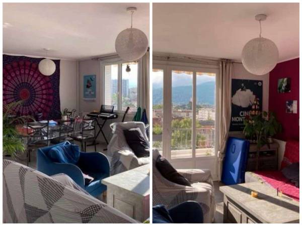 Colocation / Appartement 4 pièces de 74 m², Saint-Martin-d'Hères, Place de la Republique / Photo 2