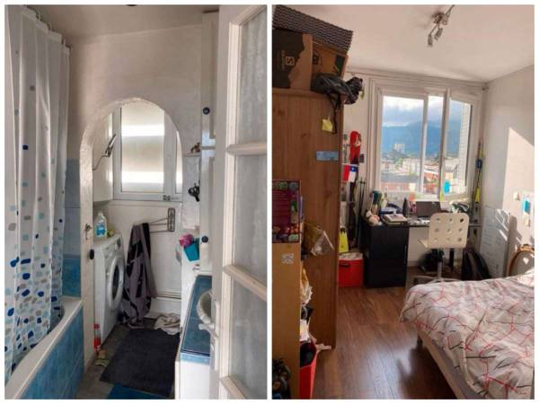 Colocation / Appartement 4 pièces de 74 m², Saint-Martin-d'Hères, Place de la Republique / Photo 3