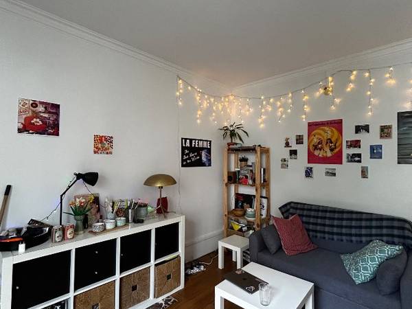 Sous-location / Appartement 3 pièces de 50 m², Paris, Avenue de Saint-Ouen / Photo 2